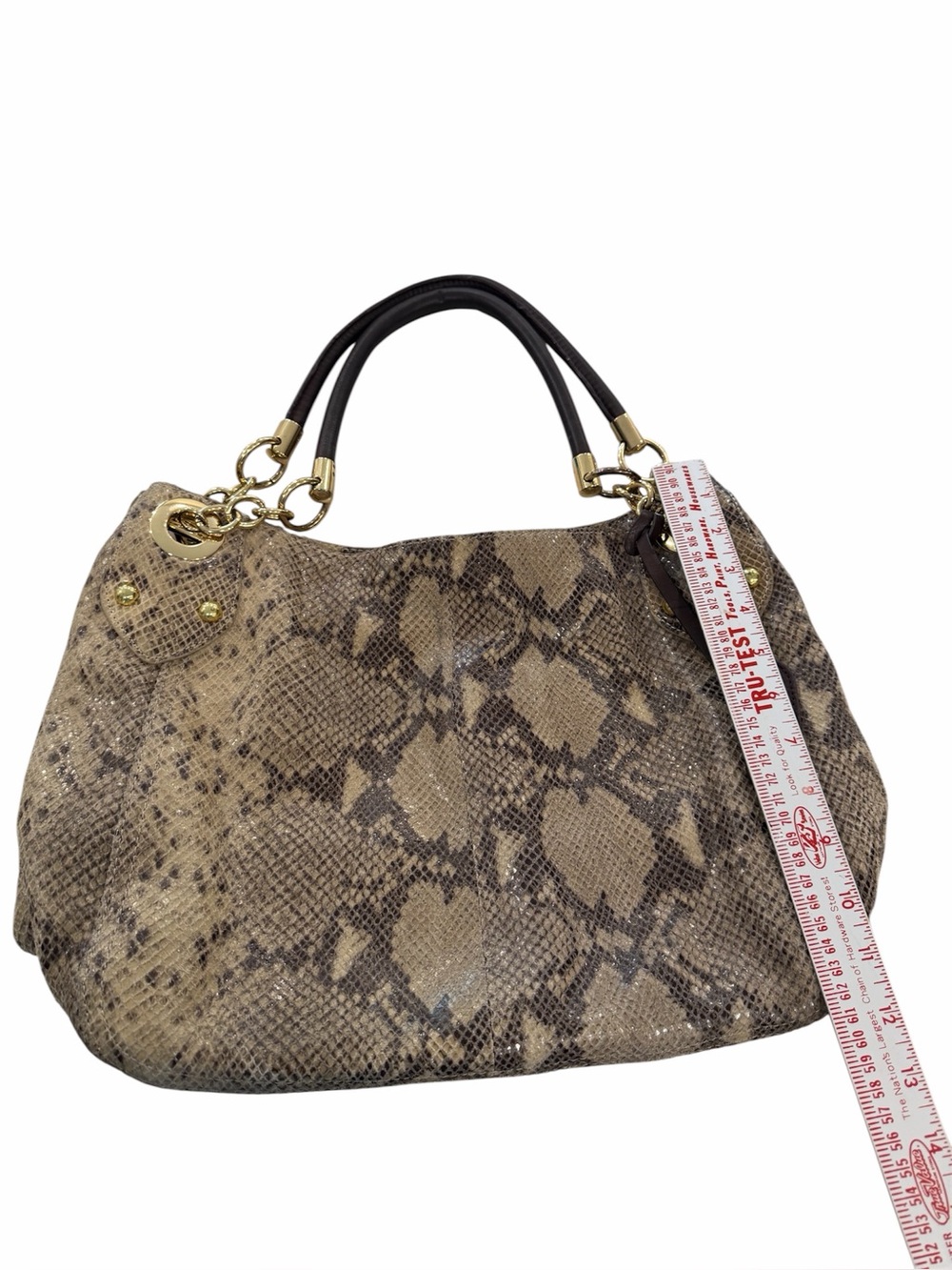 Cynthia Rowley Embossed Leather Hobo - Picture 6 of 14
